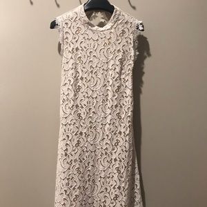 White lace dress
